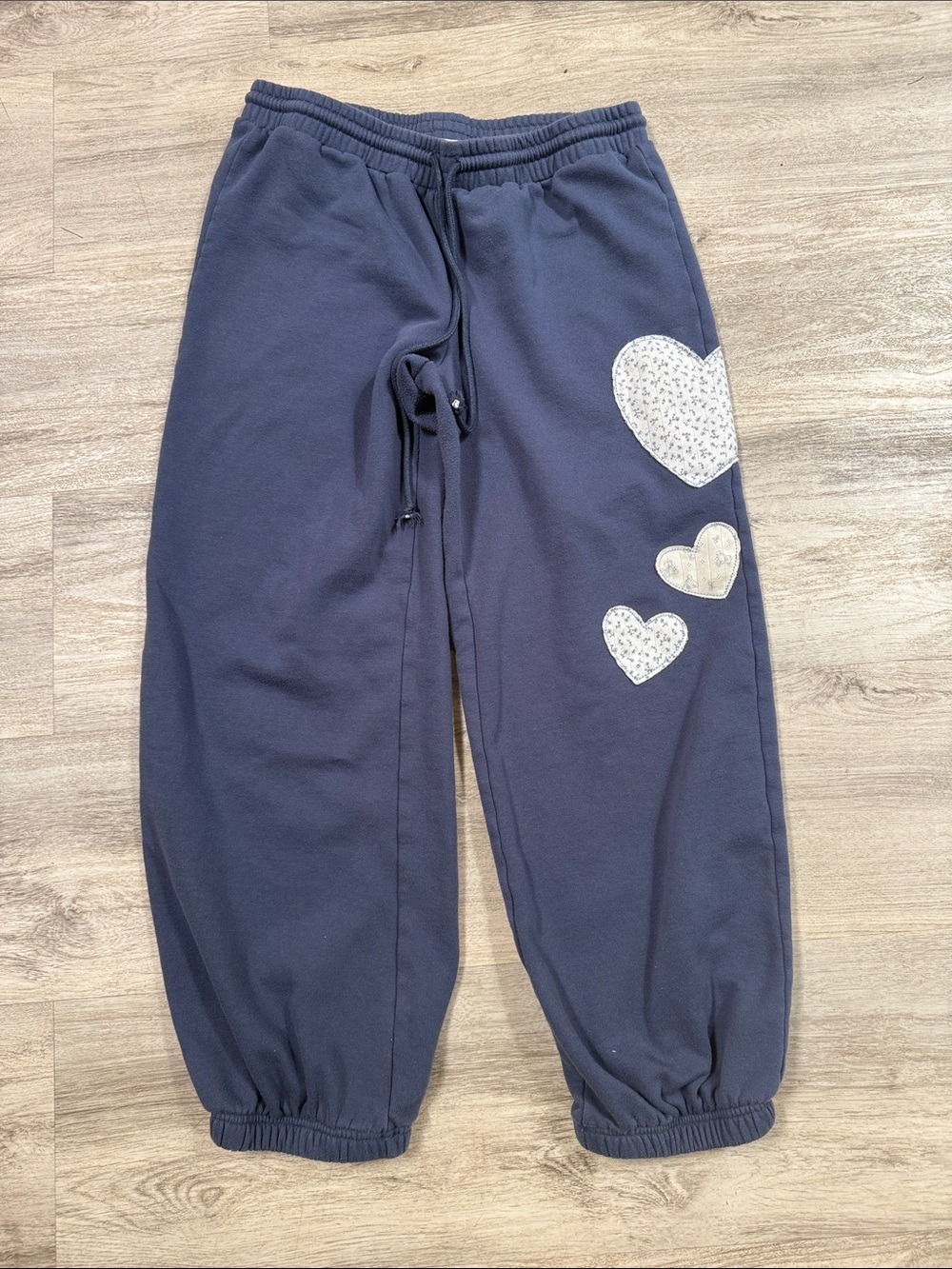 Aeropostale Sweatpants with Heart Patches
